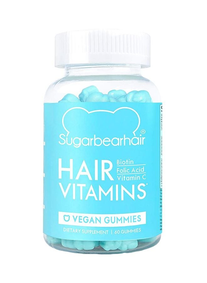 SugarBear Hair Vitamins - 60 Veg Gummies - Image 1